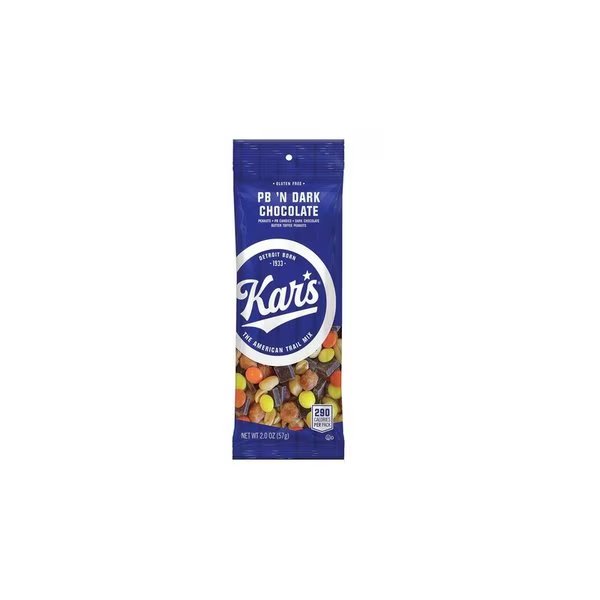 Peanut Butter 'N Dark Chocolate Trail Mix 2 oz Bagged, Kars, Mfr#: 8234